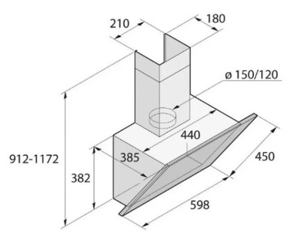Вытяжка Asko CD4634G купить в Москве
