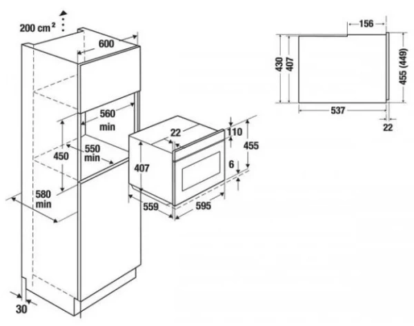 Встраиваемый паровой шкаф Kuppersbusch CD 6350.0 S9 Shade of Grey купить в Москве