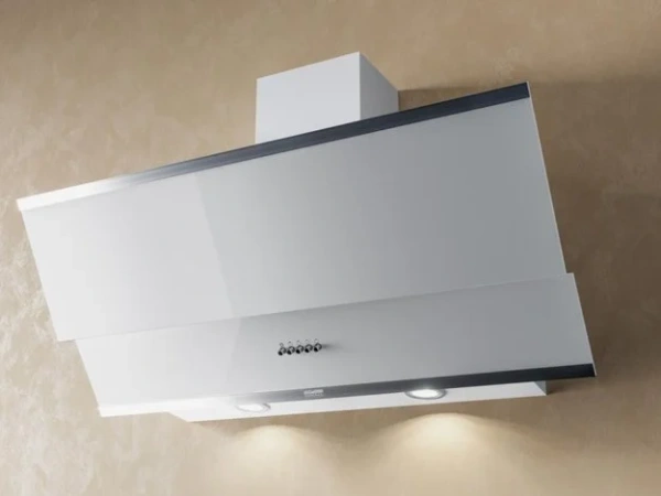 Вытяжка KRONA IRIDA 900 white push button купить в Москве
