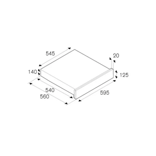 Встраиваемый ящик для подогрева Bertazzoni WD60HERNE купить в Москве
