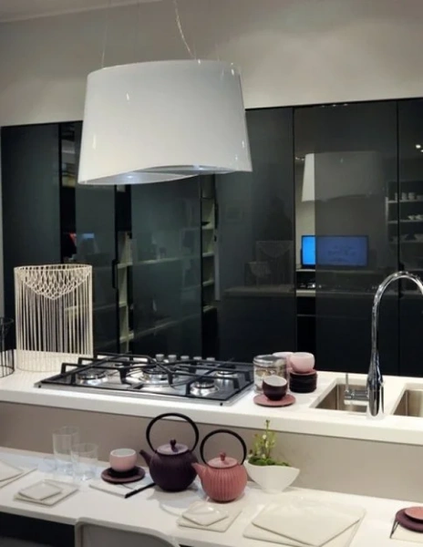 Вытяжка Falmec Mare isola 66 (450) (с системой E.ion) ECP white купить в Москве
