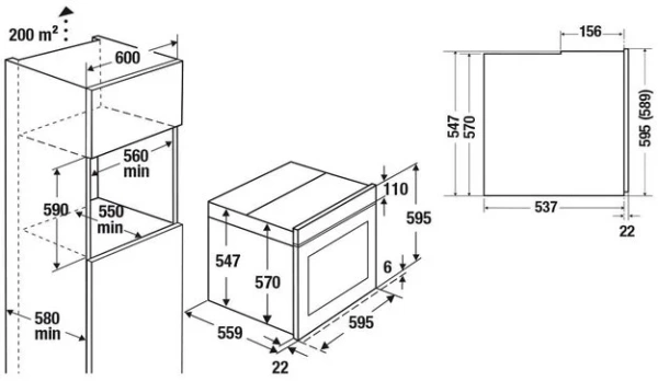 Духовой шкаф Kuppersbusch BP 6550.0 S9-Airfry купить в Москве

