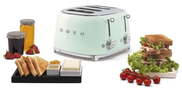 Тостер Smeg TSF03PGEU купить в Москве с доставкой
