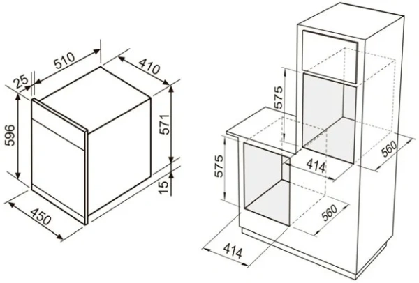 Духовой шкаф Zigmund Shtain EN 192.522 B купить в Москве
