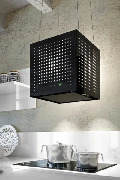 Вытяжка Falmec Rubik isola 43 (450) (с системой E.ion) ECP black купить в Москве
