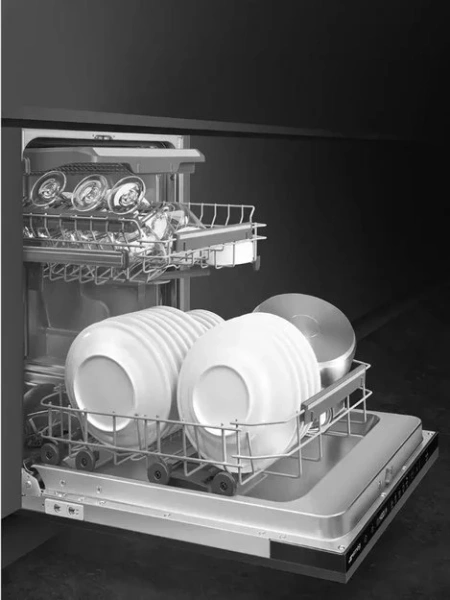 Встраиваемая посудомоечная машина Smeg ST4523IN купить в Москве