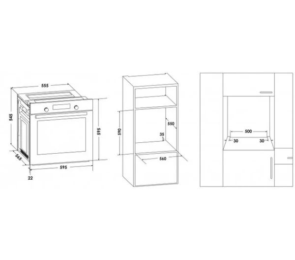 Духовой шкаф Schaub Lorenz SLB ET6860 купить в Москве
