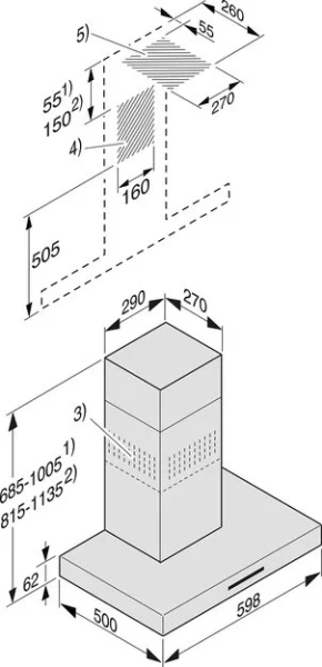 Вытяжка Miele PUR 68 W CLST с незначительным дефектом купить в Москве
