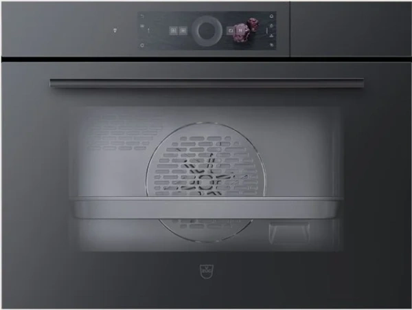 Встраиваемая пароварка V-ZUG CombiSteamer V6000 45F CS6T-23033 черное стекло купить в Москве