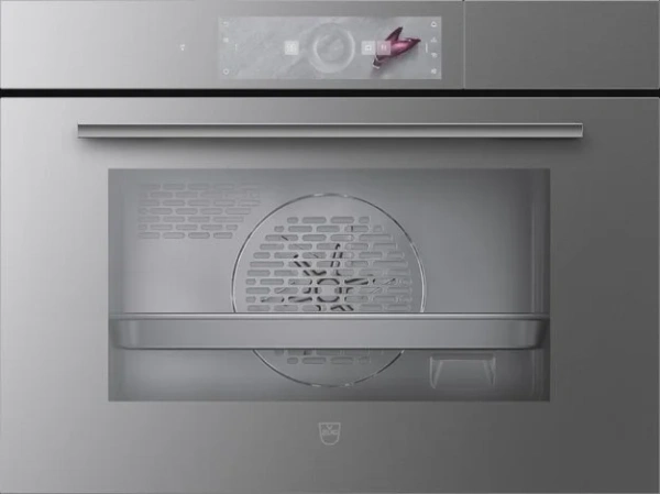 Встраиваемый паровой шкаф V-ZUG Steamer V4000 45 S4T-23026 (платиновый зеркальный) купить в Москве