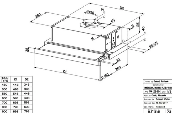 Встраиваемая вытяжка Faber FLEXA AM/X A50 купить в Москве
