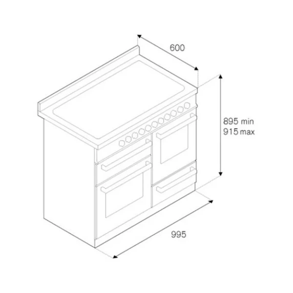Варочный центр Bertazzoni PRO1006MFETBIT купить в Москве