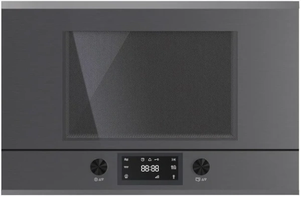 Встраиваемая микроволновая печь Kuppersbusch ML 6330.0 GPH 3 Silver Chrome купить в Москве