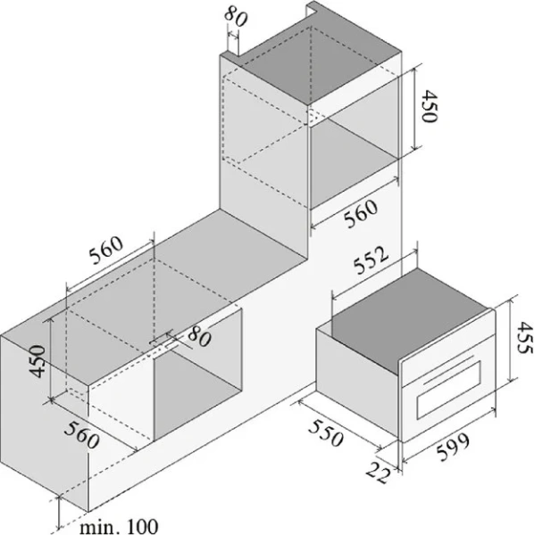 Шкаф шоковой заморозки Ilve BC645STC/BK купить в Москве
