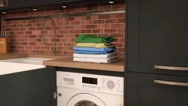 Встраиваемая стирально-сушильная машина Neff V6540X1OE купить в Москве