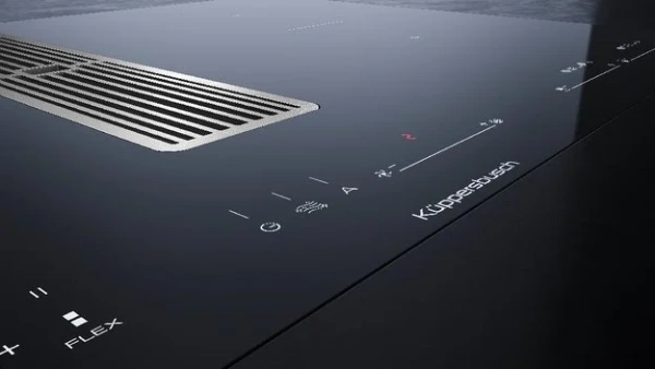 Варочная панель с вытяжкой Kuppersbusch KMI 8590.0 SR Stainless Steel купить в Москве с доставкой
