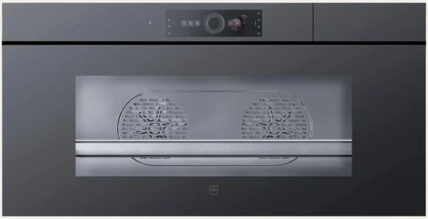 Встраиваемая пароварка V-ZUG CombiSteamer V6000 45L Grand AutoDoor CS6T-23046 черное стекло купить в Москве