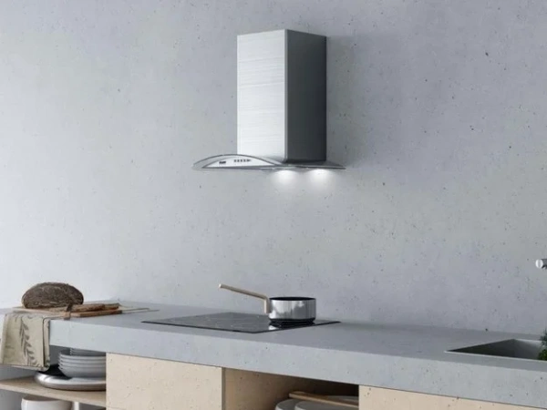 Вытяжка KRONA SABRINA 600 inox/glass push button купить в Москве
