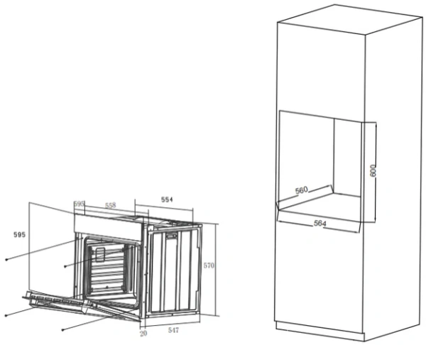 Духовой шкаф Haier HOX-T11HGBX купить в Москве
