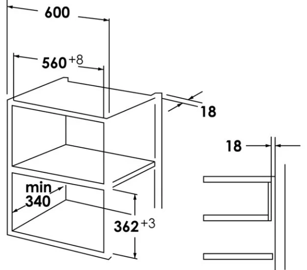 Встраиваемая микроволновая печь Schaub Lorenz SLM EW21D купить в Москве
