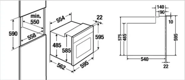 Духовой шкаф Kuppersbusch EEH 6150.8MX купить в Москве
