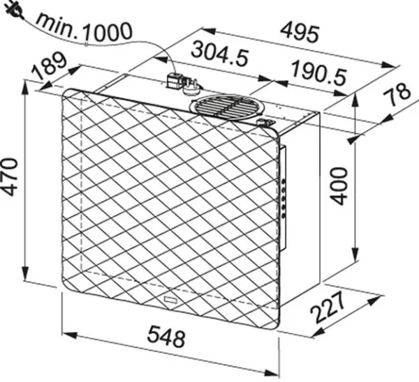 Вытяжка Franke IMPRESS 603 GE купить в Москве

