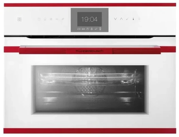 Компактный духовой шкаф с микроволнами Kuppersbusch CBM 6550.0 W8 купить в Москве