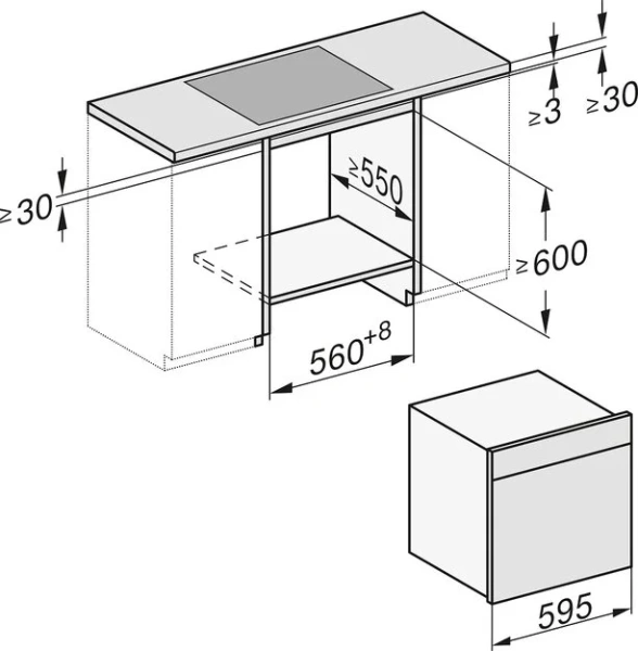 Встраиваемая пароварка MIele DGC 7865X OBSW купить в Москве