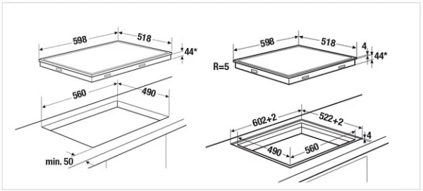 Электрическая варочная панель Kuppersbusch KE6330.0SE купить в Москве с доставкой
