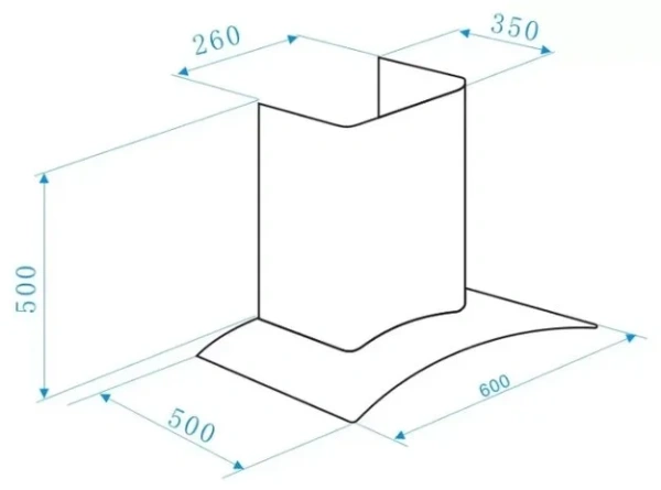 Вытяжка Zigmund Shtain K 266.61 S купить в Москве
