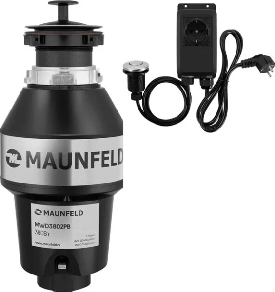 Измельчитель пищевых отходов Maunfeld MWD3802PB купить в Москве