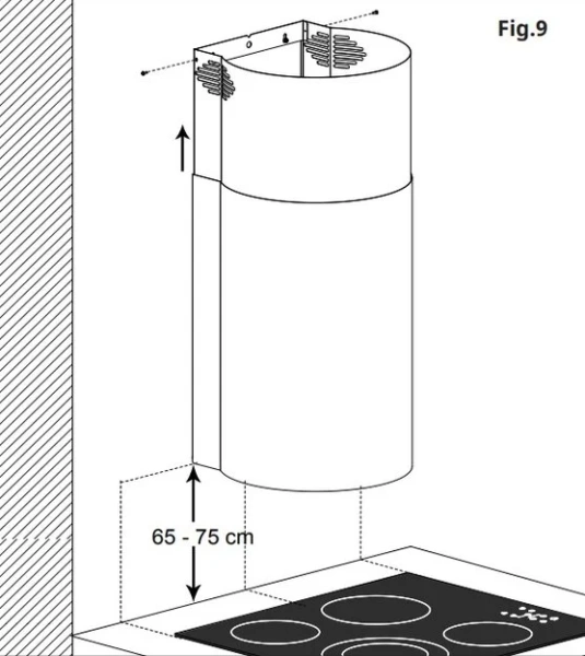 Вытяжка Zigmund Shtain K 333.41 B купить в Москве

