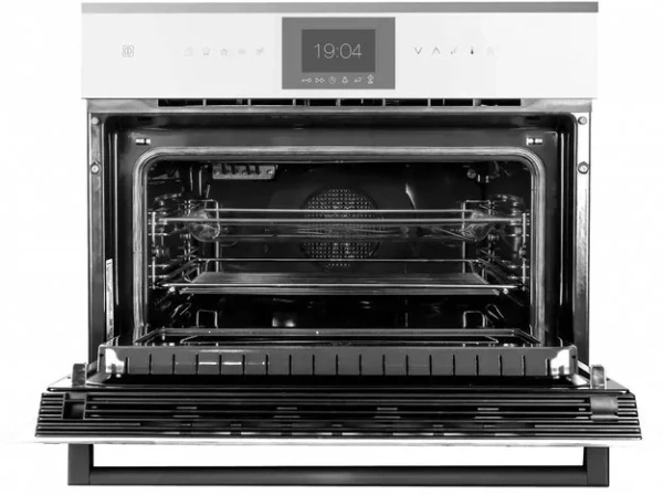 Компактный духовой шкаф с микроволнами Kuppersbusch CBM 6550.0 W1 Stainless Steel купить в Москве
