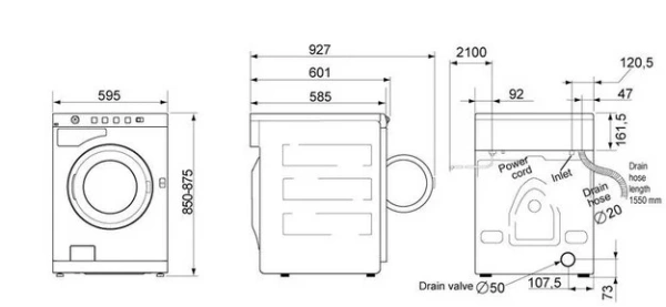 Стиральная машина Asko WMC743PS MARINE 734469 купить в Москве