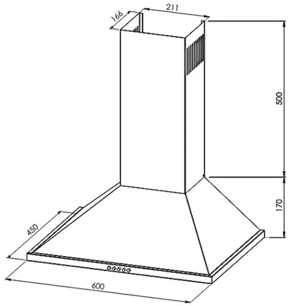 Вытяжка Zigmund Shtain K 127.61 B купить в Москве
