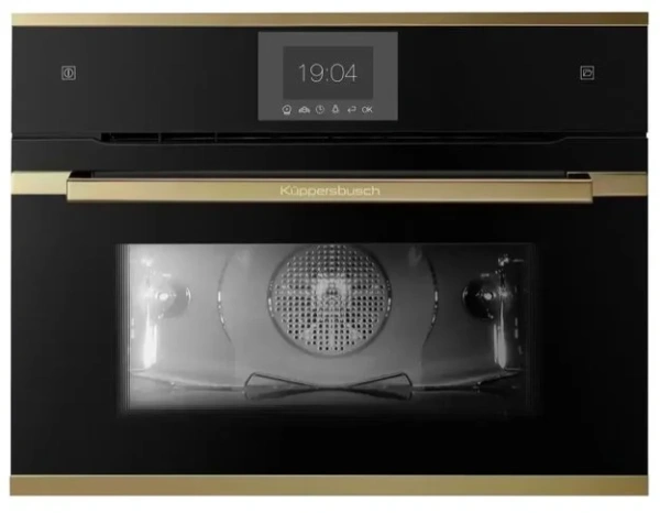 Компактный духовой шкаф с паром Kuppersbusch CBD 6550.0 S4 Gold купить в Москве