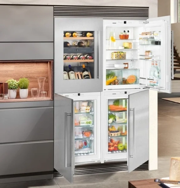 Встраиваемый холодильник Side-by-Side Liebherr SBSWdf 64I5 BioFresh NoFrost купить в Москве