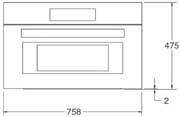 Встраиваемая микроволновая печь Bertazzoni F30PROMWLXT купить в Москве
