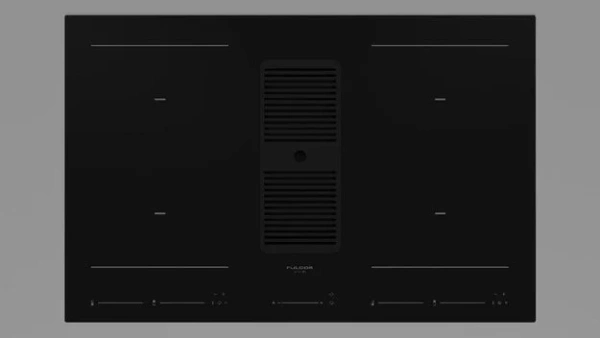 Варочная панель с встроенной вытяжкой Fulgor Milano FCLHD 8041 HID TS BK2 купить в Москве