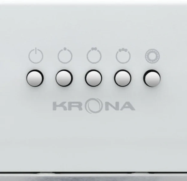 Встраиваемая вытяжка Krona LUISA 600 WHITE PB купить в Москве
