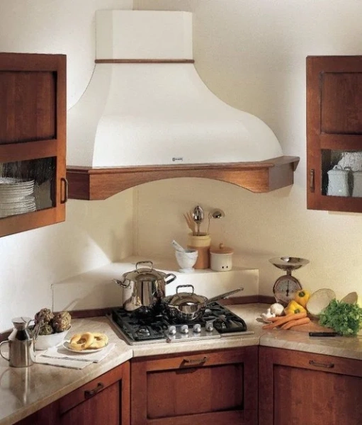 Вытяжка Faber WEST ANGOLO WH SC корпус белый купить в Москве
