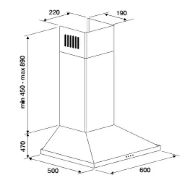 Вытяжка Kuppersberg F 601 W купить в Москве

