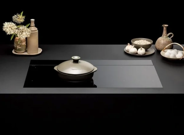 Варочная панель с вытяжкой Falmec BRERA 90 VETRO NERO купить в Москве с доставкой
