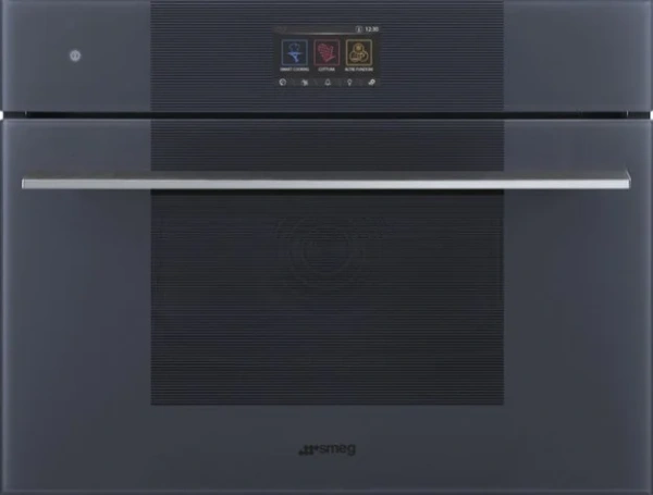 Компактный духовой шкаф с пароваркой шкаф Smeg SO4104APG купить в Москве