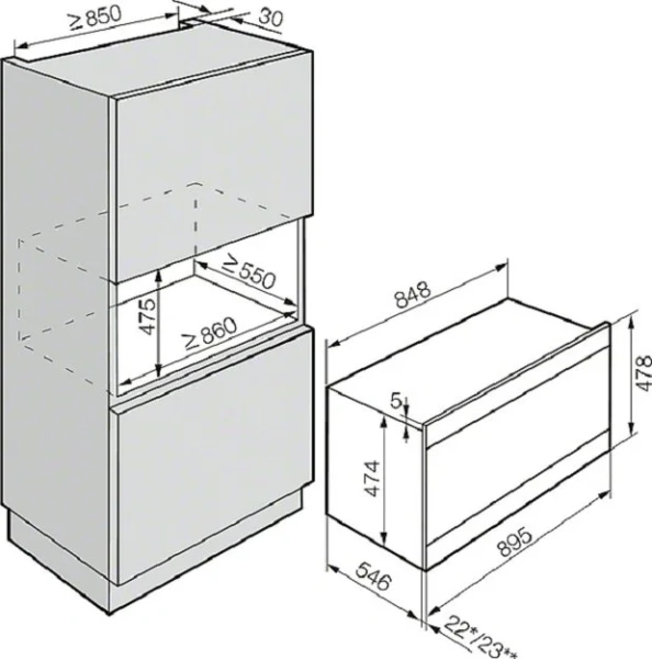 Духовой шкаф Miele H6890BP EDST/CLST сталь купить в Москве
