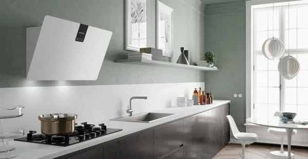 Вытяжка Faber SOFT EDGE GREY LONDON A80 купить в Москве
