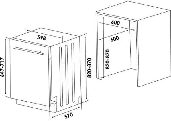 Встраиваемая посудомоечная машина Schaub Lorenz SLG VI6310 купить в Москве