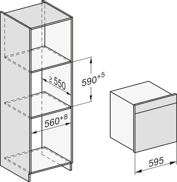 Встраиваемая пароварка Miele DGC 7865 OBSW купить в Москве