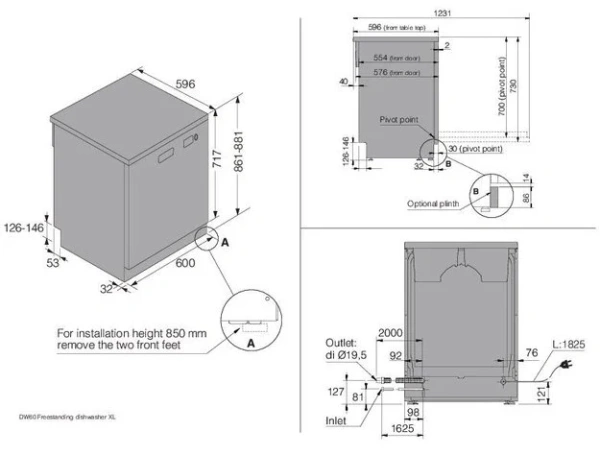 Посудомоечная машина Asko DFS344ID.W купить в Москве