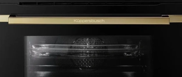Компактный духовой шкаф с микроволнами Kuppersbusch CBM 6350.0 S4 Gold купить в Москве

